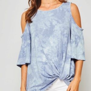 Tie-dye knit top ( NEW )